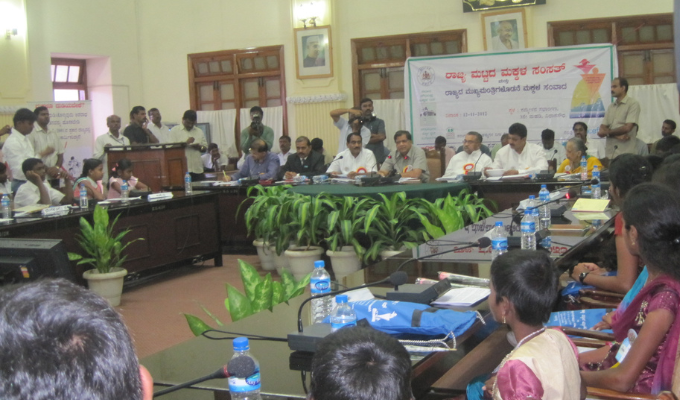 A networking meeting with the state Govt is in progress